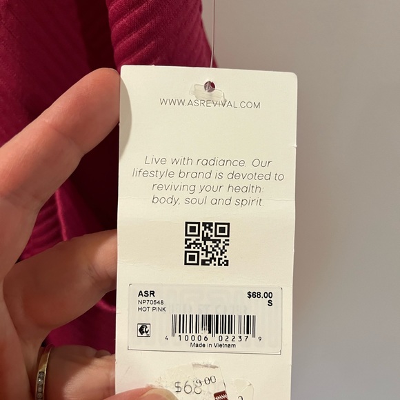 Altar'd State Raspberry Textured Strappy Jumpsuit - Picture 3 of 3